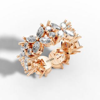 Floral Love Memory Ring