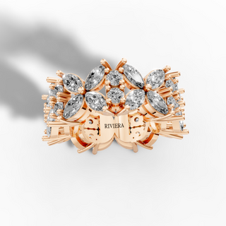 Floral Love Memory Ring