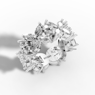 Floral Love Memory Ring