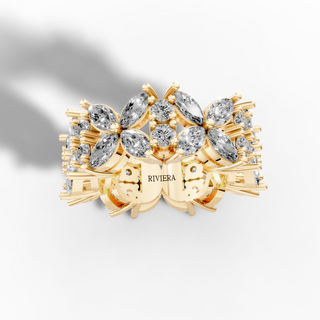 Floral Love Memory Ring