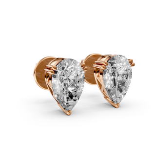 Pear Stud Earrings