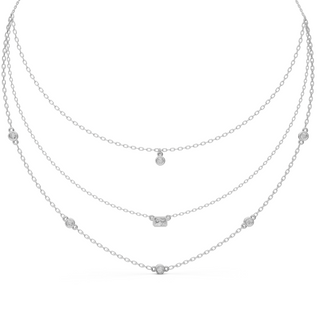 Trinity Necklace With Diamonds