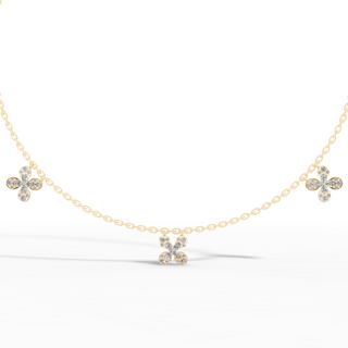 Fleur De trois Necklace