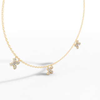 Fleur De trois Necklace