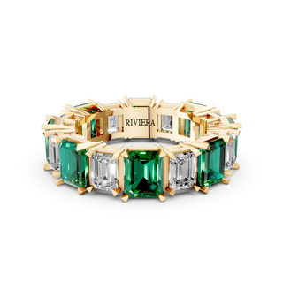 Emerald Flame Ring