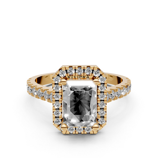 Eternal Emerald Halo Ring