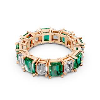 Emerald Flame Ring