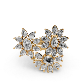 Floral Cocktail Ring