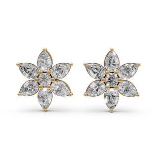 Floral Drop Earrings