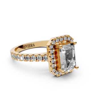 Eternal Emerald Halo Ring