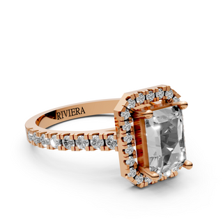 Eternal Emerald Halo Ring