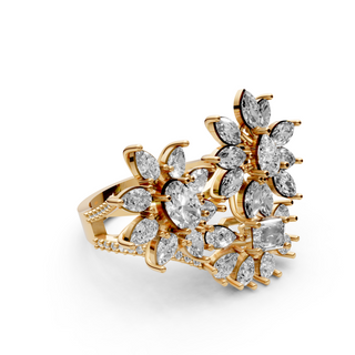 Floral Cocktail Ring