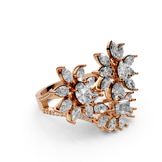 Floral Cocktail Ring