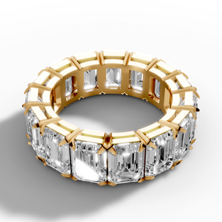 The Baguette Memory Line Ring