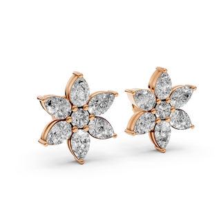 Floral Drop Earrings