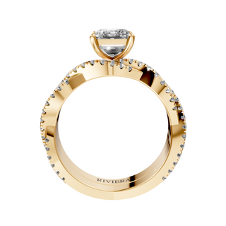 Emerald Memory Solitary Ring