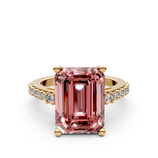 Fancy Pink Emerald Dream Ring