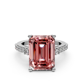 Fancy Pink Emerald Dream Ring