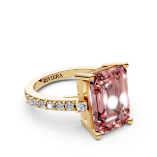 Fancy Pink Emerald Dream Ring